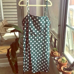 NWT Urban Outfitters polka dot sun dress. Size M.